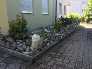 Steingärten mit verschiedenen Steinen gestalten
